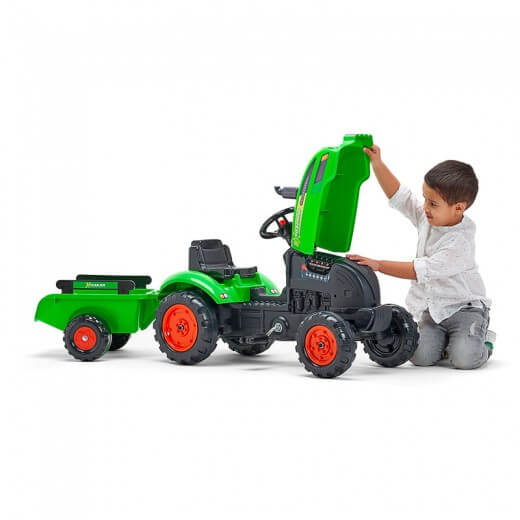 Traktor sa prikolicom X Falk