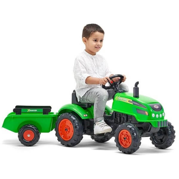 Traktor sa prikolicom X Falk